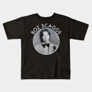 Young Boz Scaggs FanArt Tribute Kids T-Shirt